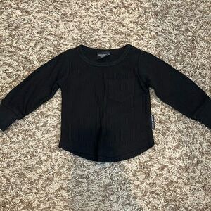 Little Bipsy Black Long Sleeve Tee